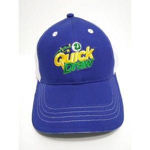 Quick Draw New Jersey Lottery Baseball Hat Lucky Number Gambling Casino Cap